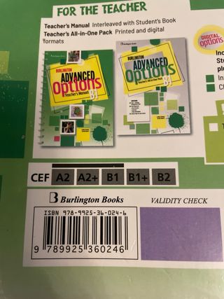Advanced Options B1 Burlington
