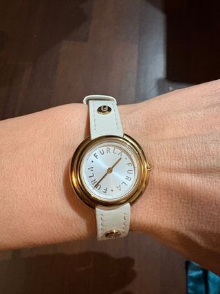 Orologio Furla donna bianco e oro