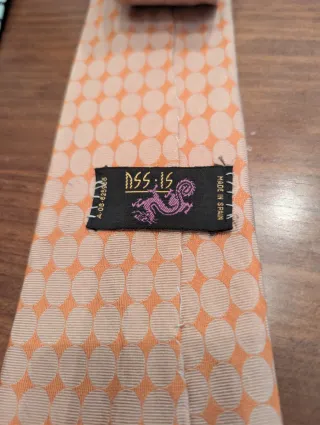 Corbatas 100%  seda con estampado