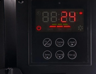 Chimenea Eléctrica PURLINE CHE-515 2000W