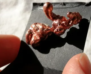 Cobre nativo para energías