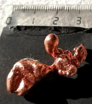 Cobre nativo para energías