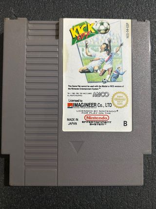 NES Kick Off - Juego Deporte