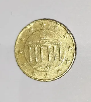Euro cent Germania con difetto