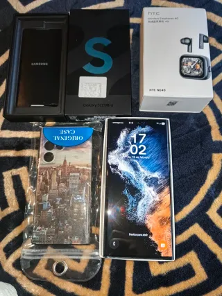 Samsung S22 Ultra 128GB + HTC NE40