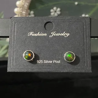 Pendientes Ópalo Natural