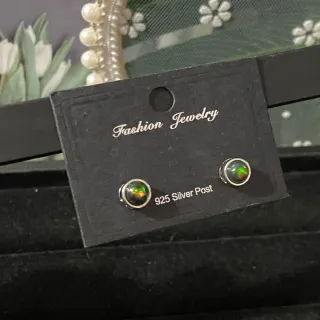 Pendientes Ópalo Natural