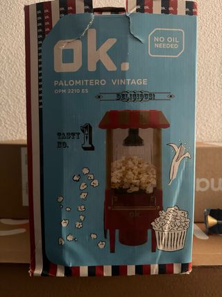 Máquina de Palomitas Roja