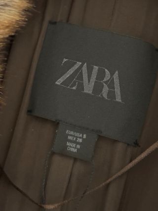 Abrigo Viral Efecto Pelo ZW Limited Edition