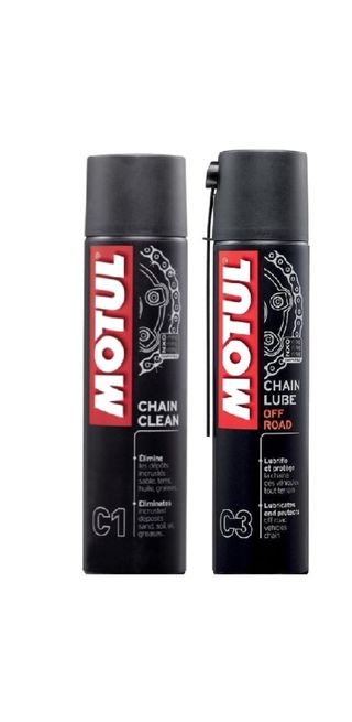 kit limpiador y lubricante motul para ca B935