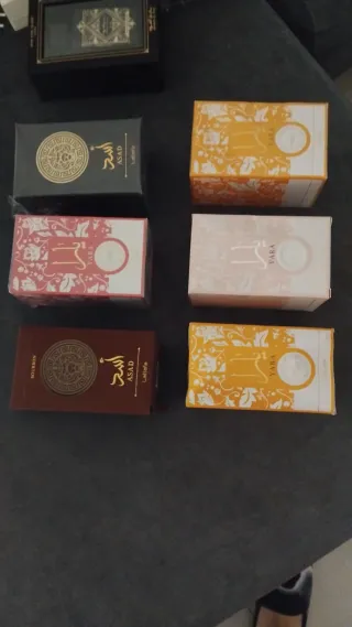 Asad y Yara Perfumes cada una a 30