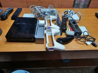 Consola Wii Negra + Accesorios