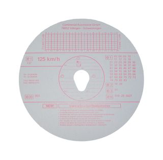 2x Discos tacógrafo camión 125 24 EC4K 6AC0