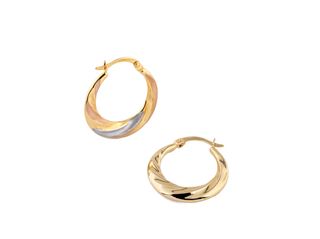 argollas oro 18k