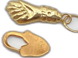 colgante oro 18k