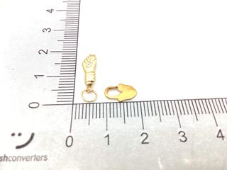 colgante oro 18k