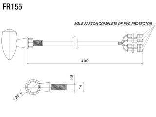 Mini intermitente universal CLUB S C516