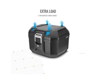 Maleta superior para moto TERRA TR41 110E