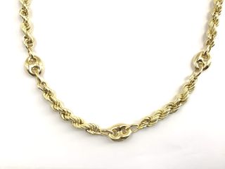 cadena oro 18k 30cm