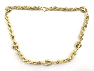 cadena oro 18k 30cm
