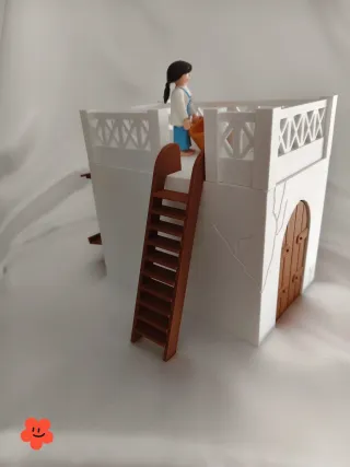 Casa-tienda-mercado para Playmobil