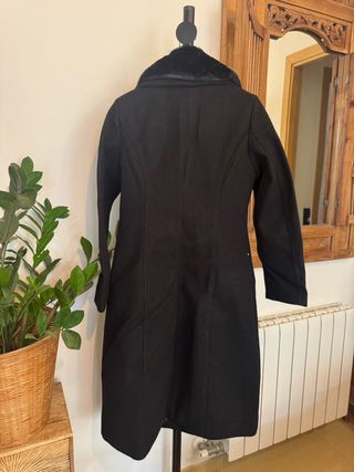 Abrigo Negro Natura Talla M