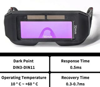 Gafas soldador auto oscurecibles