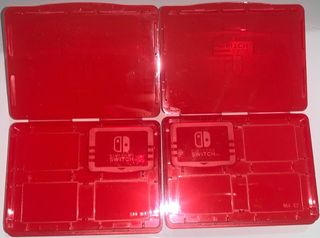 Funda para Nintendo Switch con 8 portajuegos NUEVA