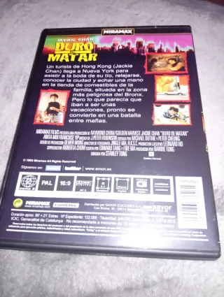 DVD Jackie Chan Duro de Matar