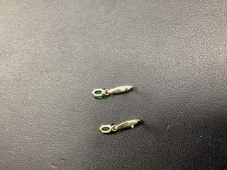 pendientes oro 18k con piedra