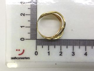 anillo oro 18k con piedra con circonita t. 13 (16,88 mm)