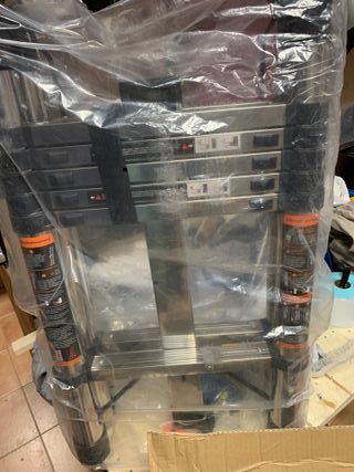 Escalera Telescópica Aluminio