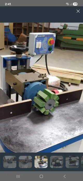 Motor lijadora de molduras