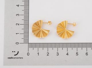 pendientes oro 18k