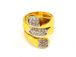 anillo oro 18k con diamante