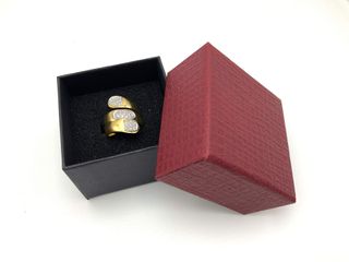 anillo oro 18k con diamante