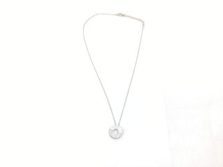 collar plata 925mm con piedra con circonita 19 5cm