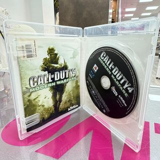Videojuego PS3 Call of duty Modern Warfare 4
