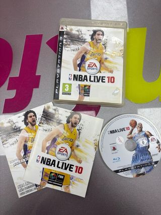 Videojuego PS3 nba live 10 ps3