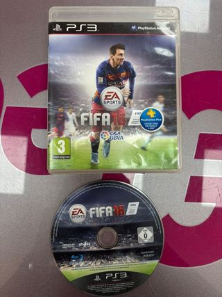 Videojuego PS3 fifa 16 ps3