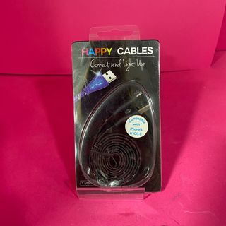 Accesorio móviles cable cargador tipo Lightning (Sin Uso)