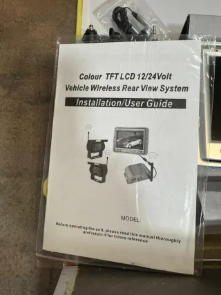 Cámara Trasera Autocaravana/Camión/Grua/Autobus