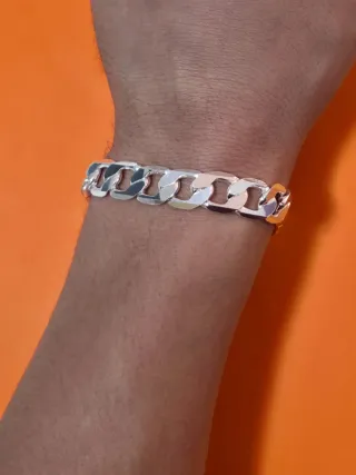 Pulsera Gruesa.de Plata 925 de 18/20 cm