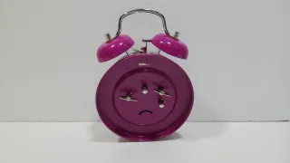 RELOJ DESPERTADOR SAD SAM AÑOS 90 ALMACÉN-ENVÍO