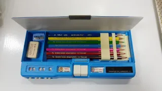 PLUMIER AUTOMÁTICO JUYPAL AÑOS 80-ALMACÉN-ENVÍO