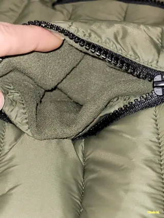 Chaqueta Acolchada Mujer Capucha Pelo Talla XS