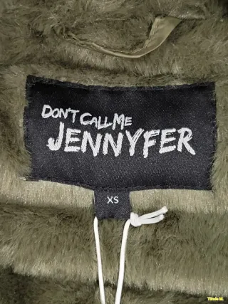 Chaqueta Acolchada Mujer Capucha Pelo Talla XS