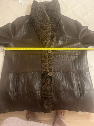 Chaquetón Astrakan Reversible Talla M