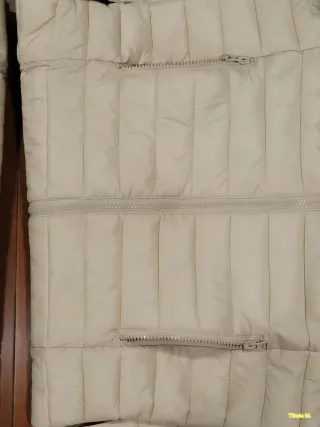 Chaqueta Acolchada Mujer Capucha Talla S