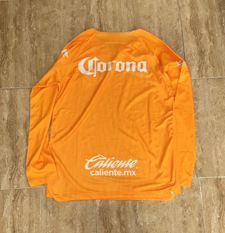 Camiseta Nike Fútbol Naranja Manga Larga
